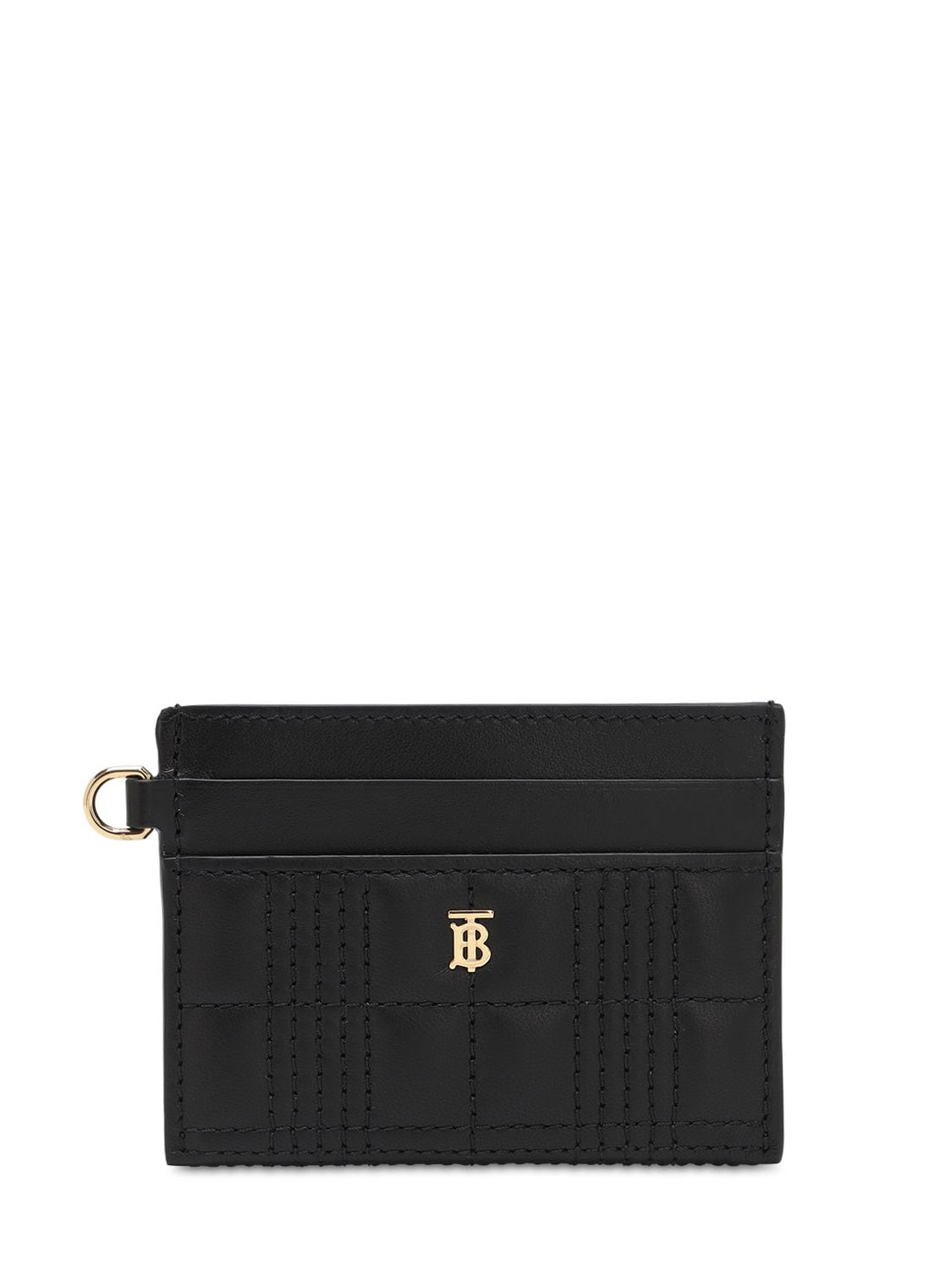 BURBERRY SANDON QUILTED LEATHER CARD HOLDER,72ID1H065-QTEXODK1