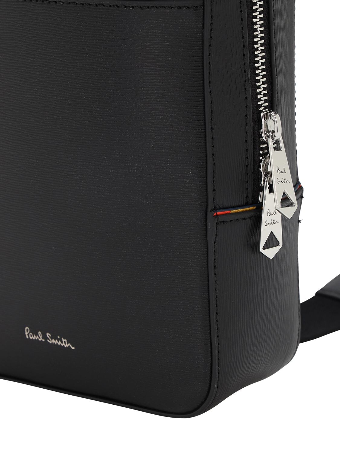 Buy Paul Smith Black Leather Sling Bag - 79 Black At 49% Off