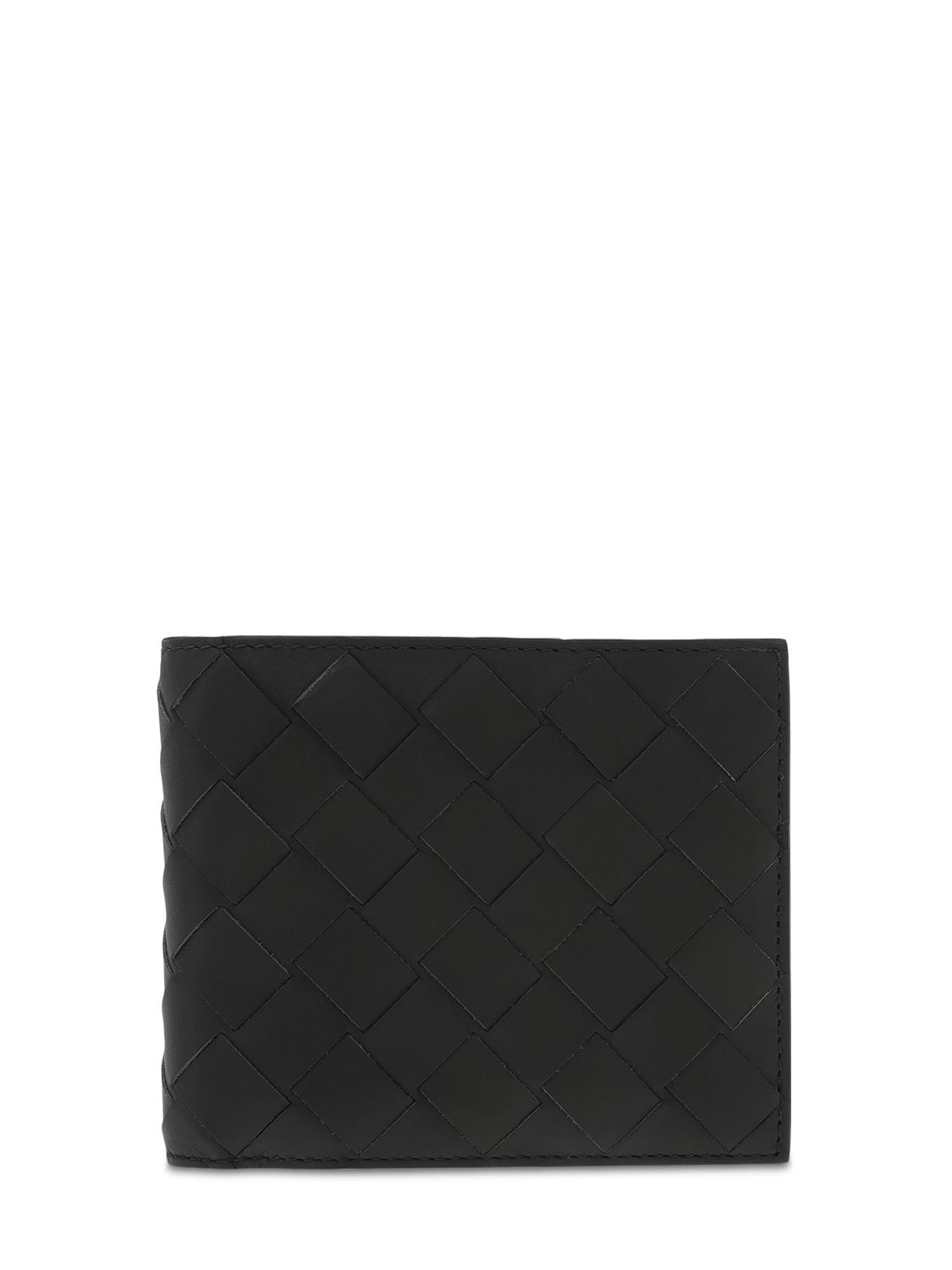 Bottega Veneta Intrecciato Leather Billfold Wallet In Camping