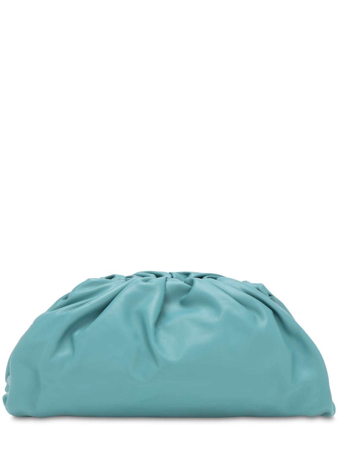 Bottega Veneta The Pouch Bag In Linoleum Color In Green | ModeSens