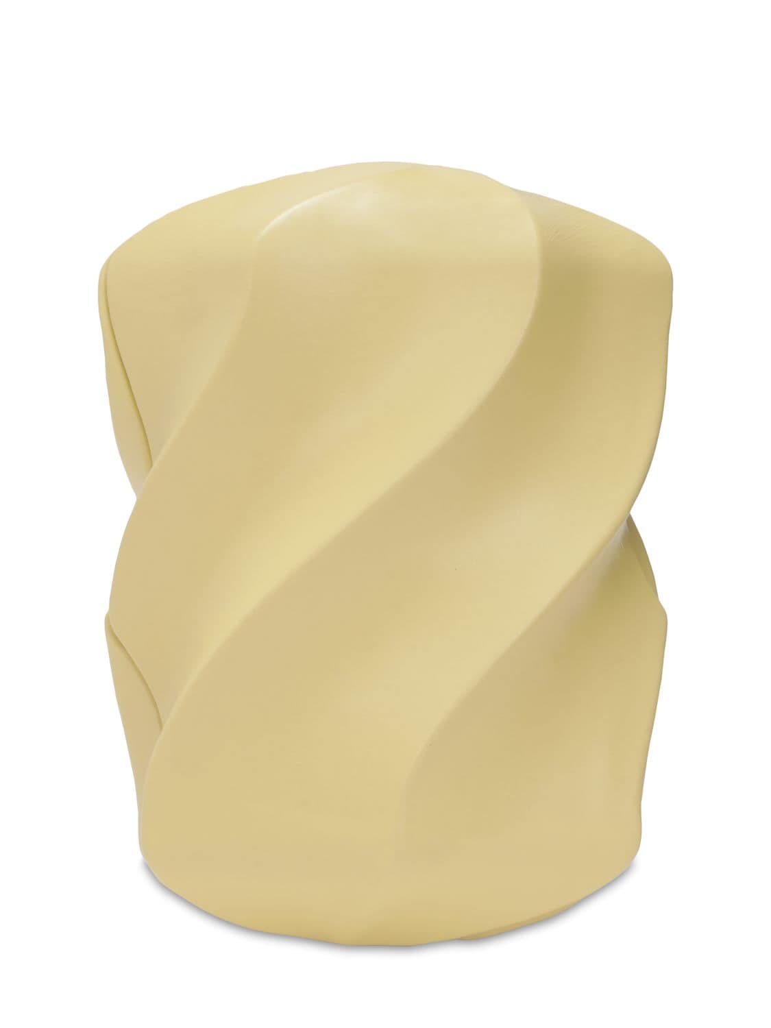 Bottega Veneta Paper Calf Leather Clutch In Butter Gold