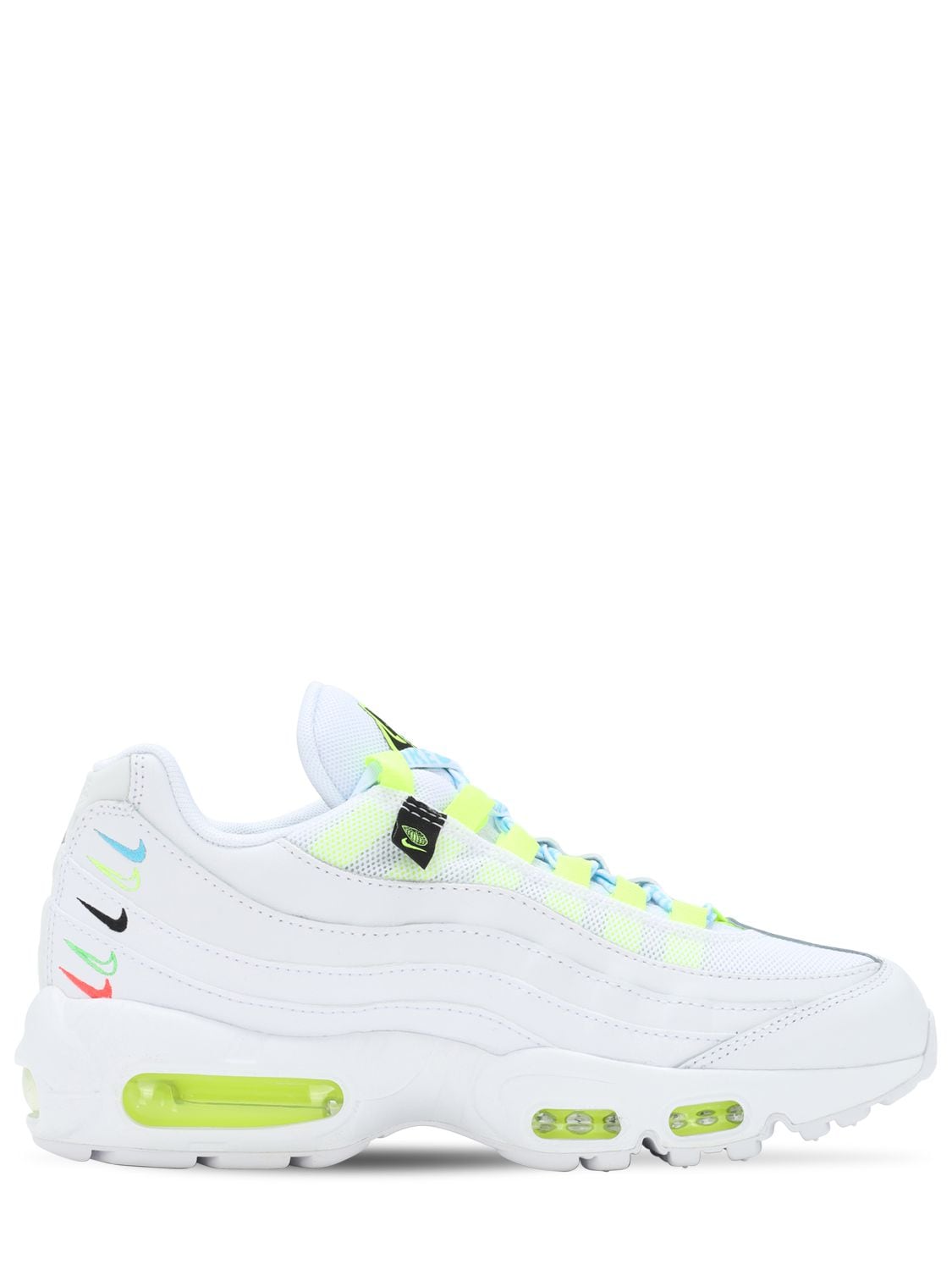 Nike Air Max 95 Se Sneakers In White,volt