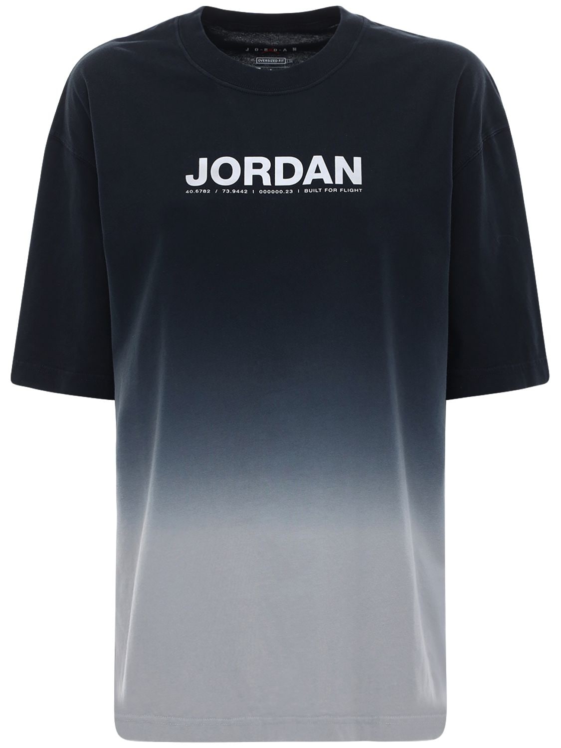 Nike Over Jordan Cotton T-shirt In Black