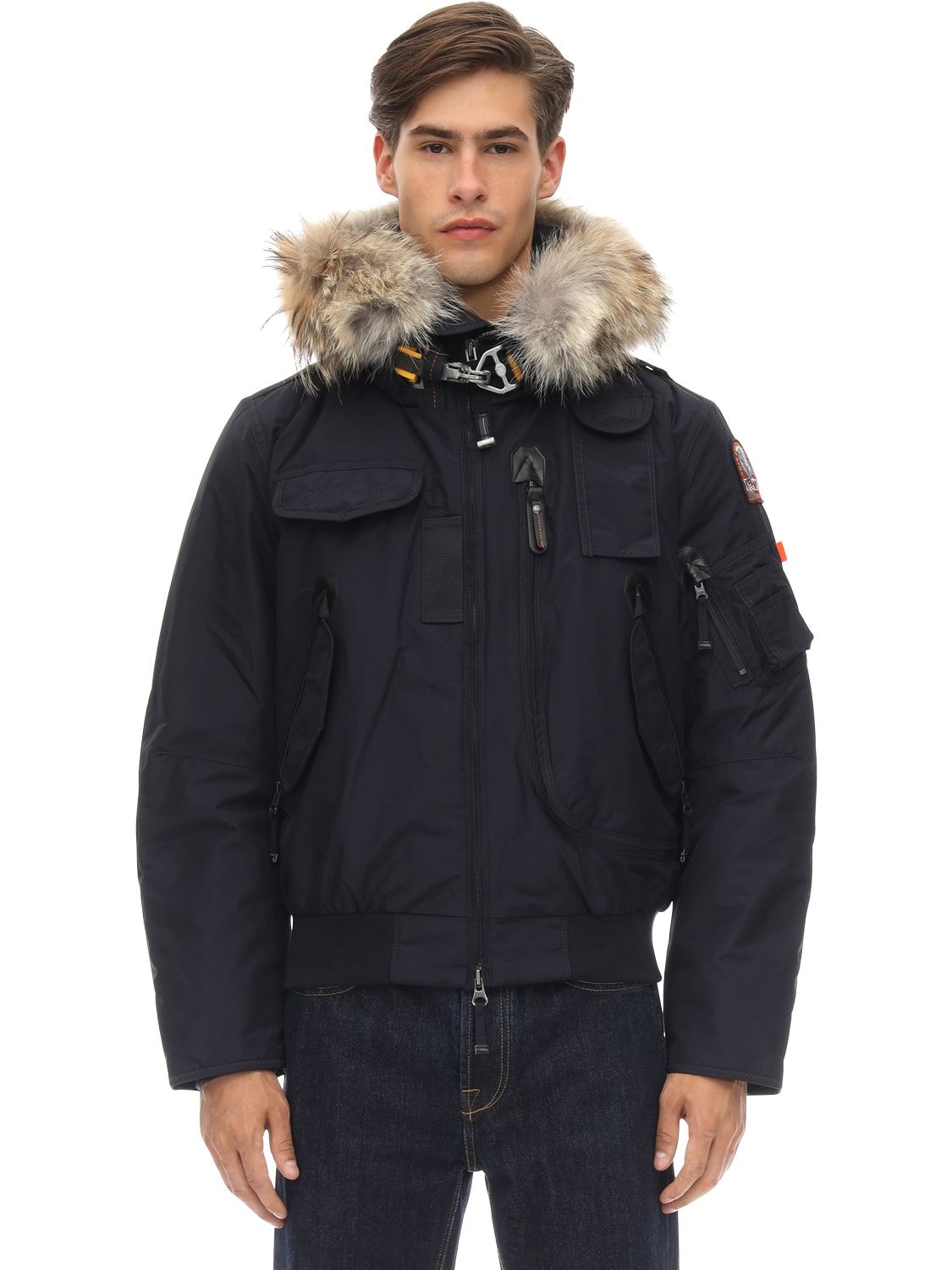 Parajumpers Gobi Hooded Light-weight Down Jacket In Black | ModeSens