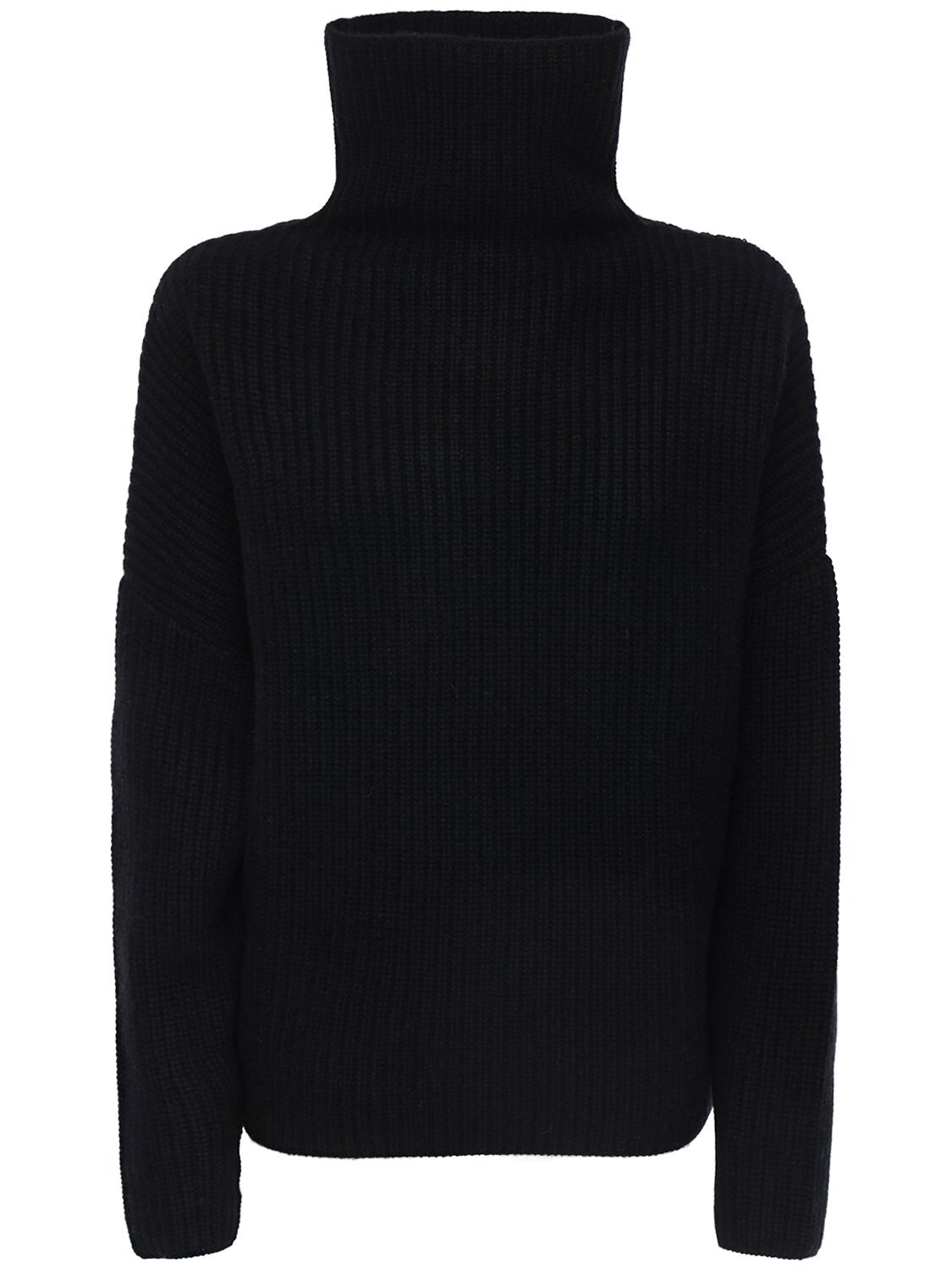 Loulou Studio Roscana Cashmere Knit Sweater In Black