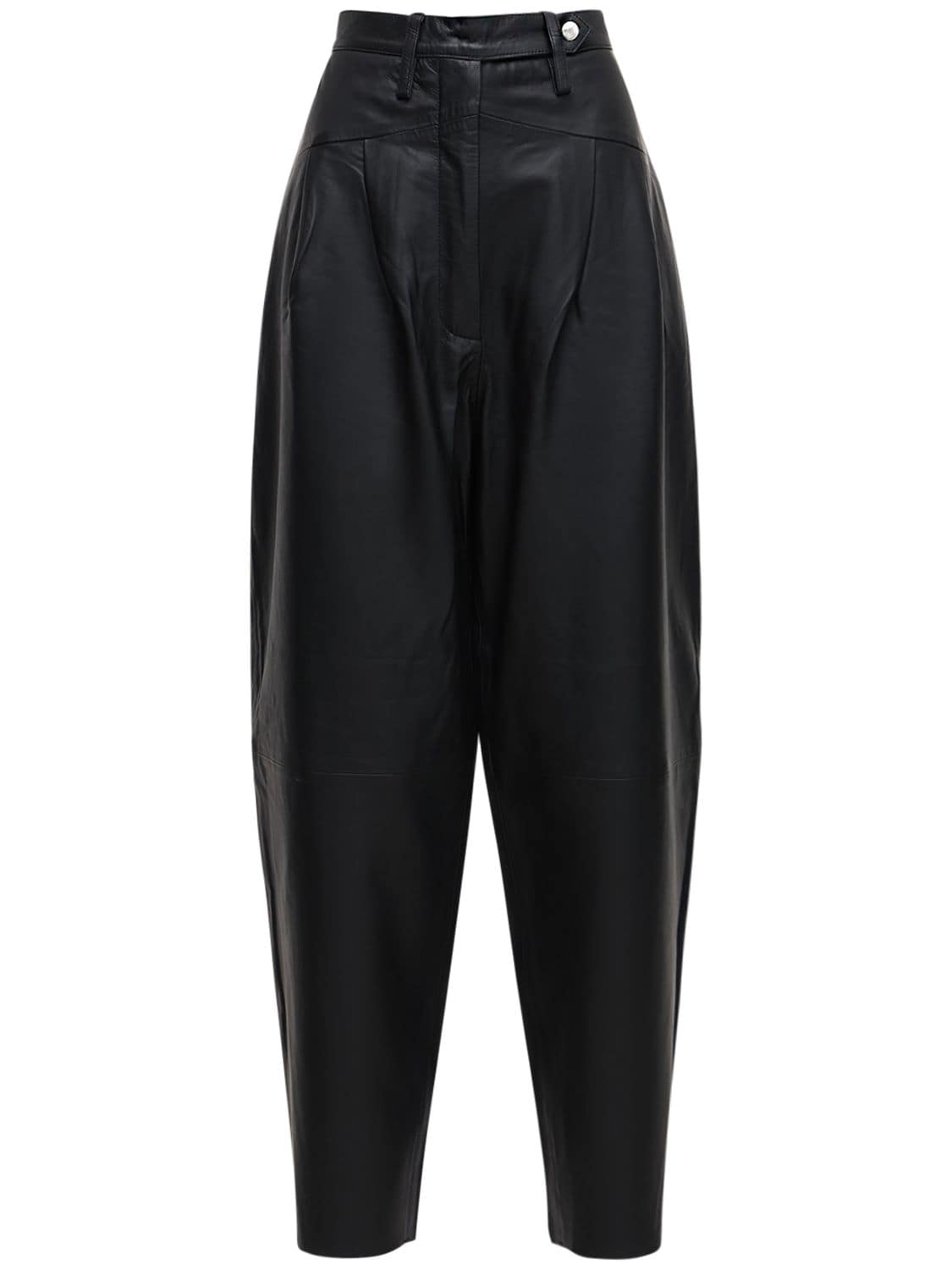 Remain Marionette Baggy Leather Pants In Black | ModeSens