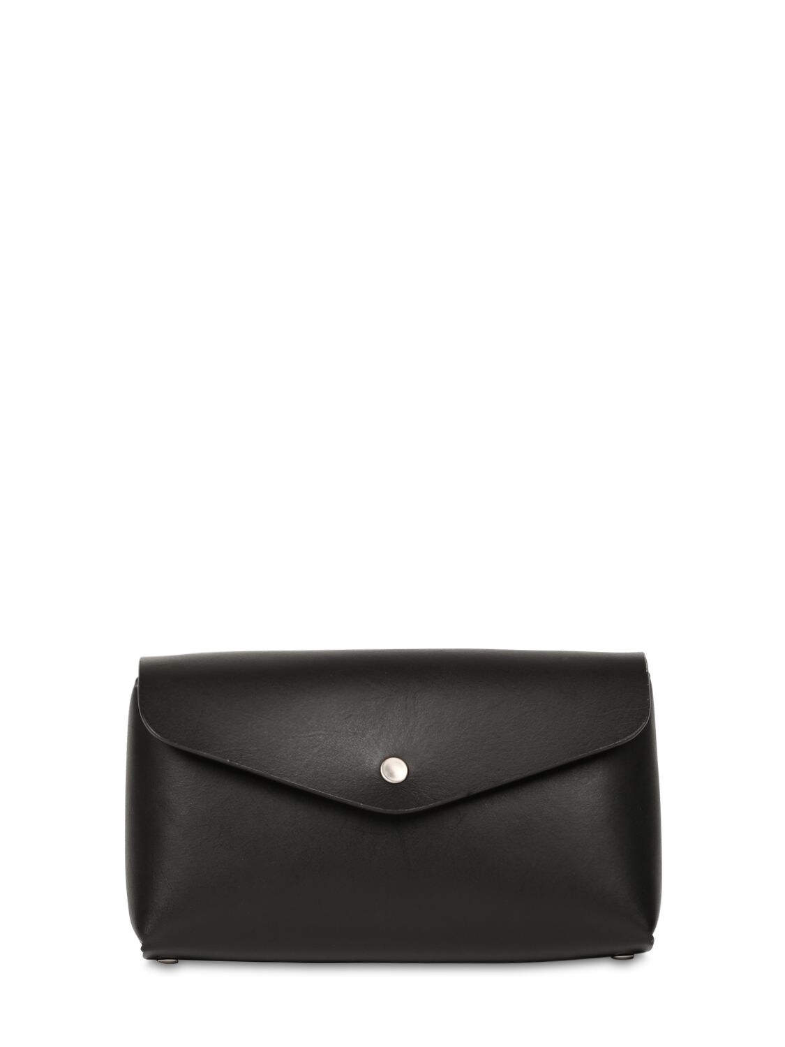 Jil Sander Logo-debossed Leather Belt Bag In Black | ModeSens