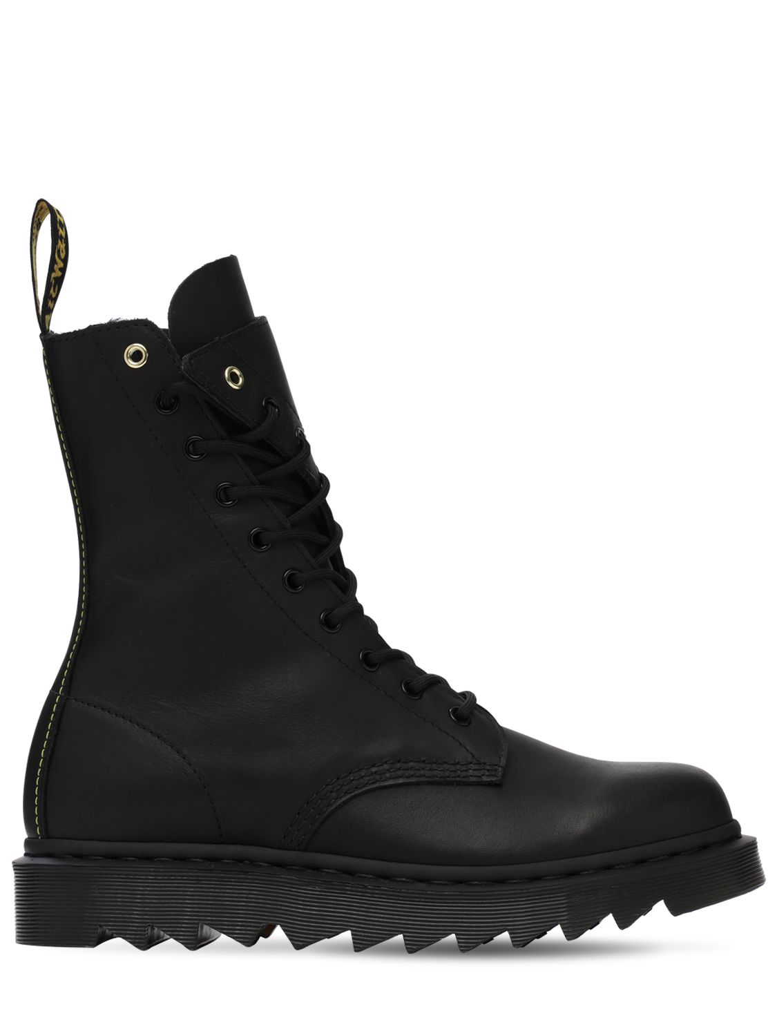 レア ヨウジヤマモトpour homme 15aw捻れブーツ 革スパイラルブーツ 