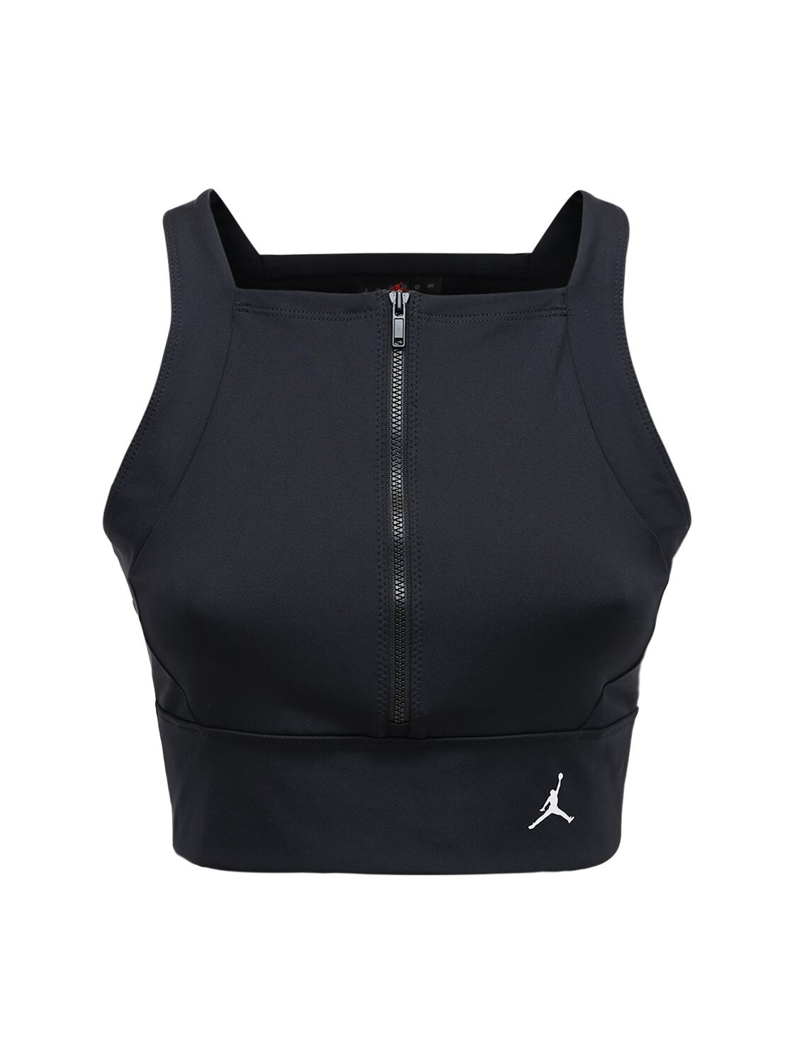 nike zip up crop top