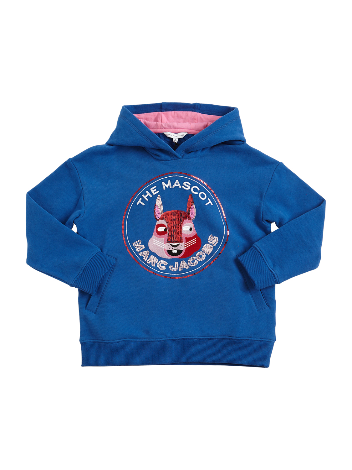 Kapuzensweatshirt Aus Baumwolle Mit Stickerei