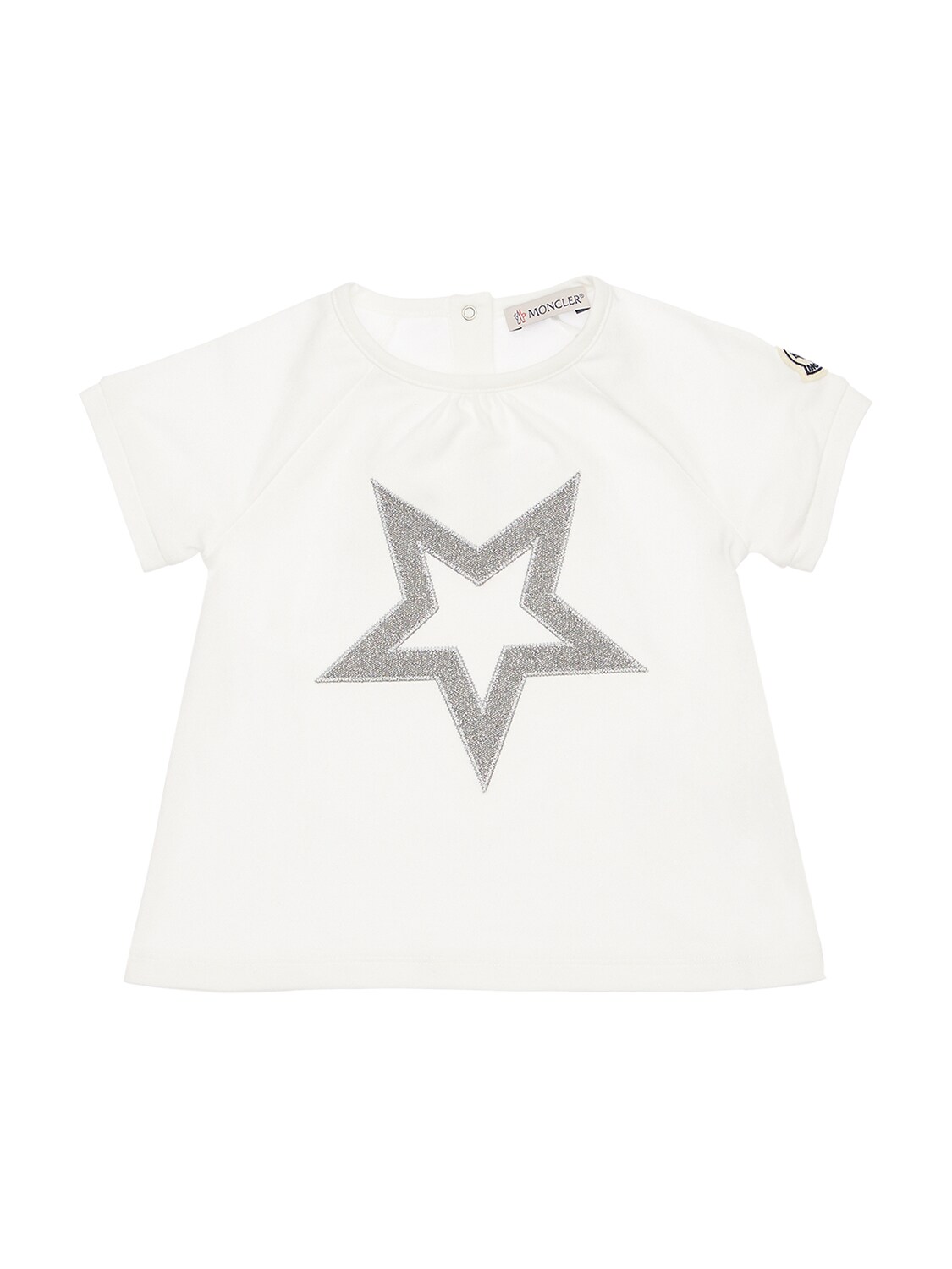 Lurex Star Cotton Jersey T-shirt