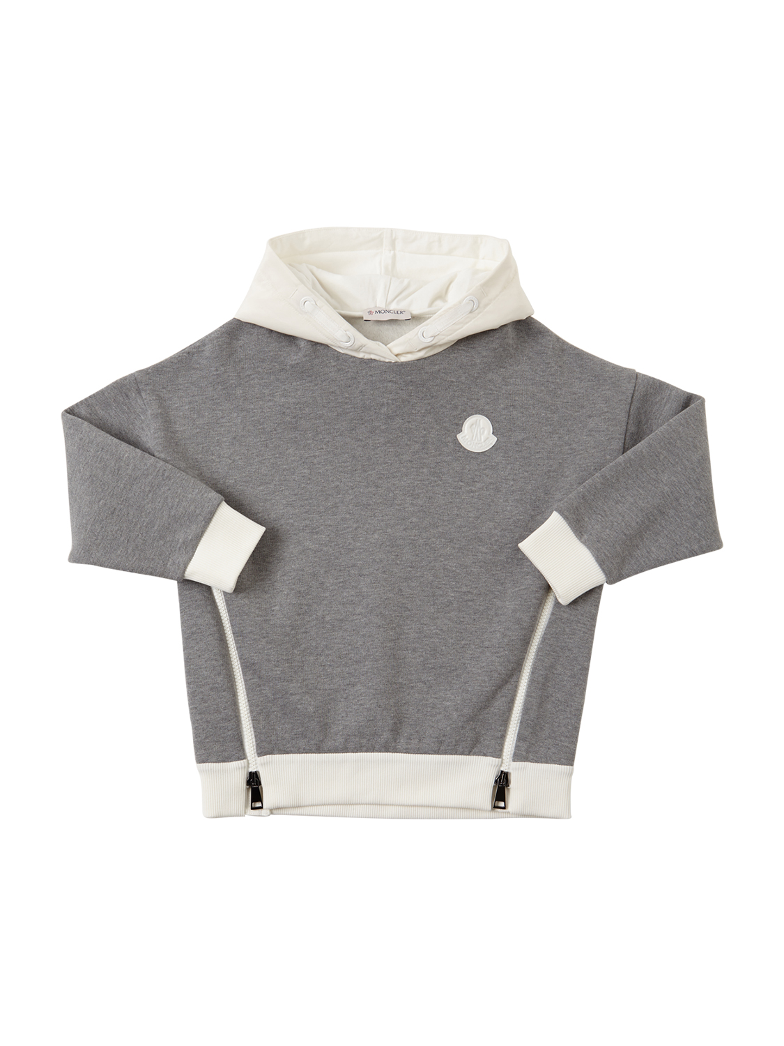 Hoodie Aus Baumwollfleece