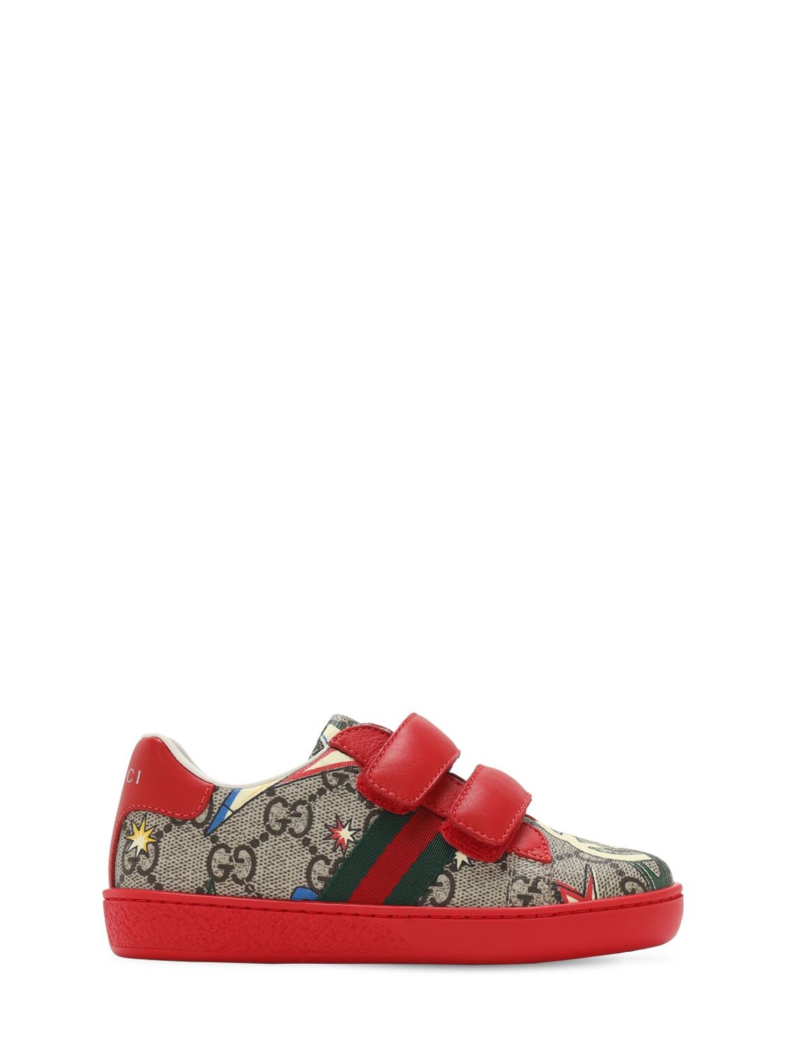GUCCI NEW ACE STRAP SNEAKERS,72IFHB014-ODQ3MA2
