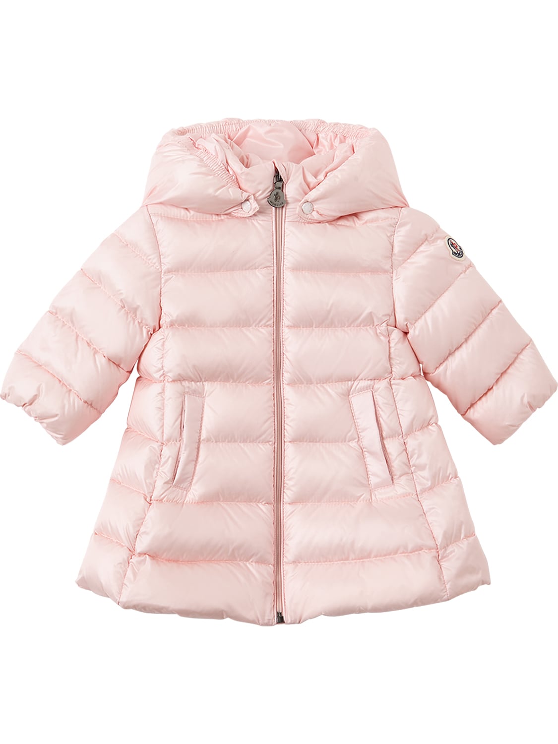 Moncler Kids Down Coat Majeure For Girls In Pink