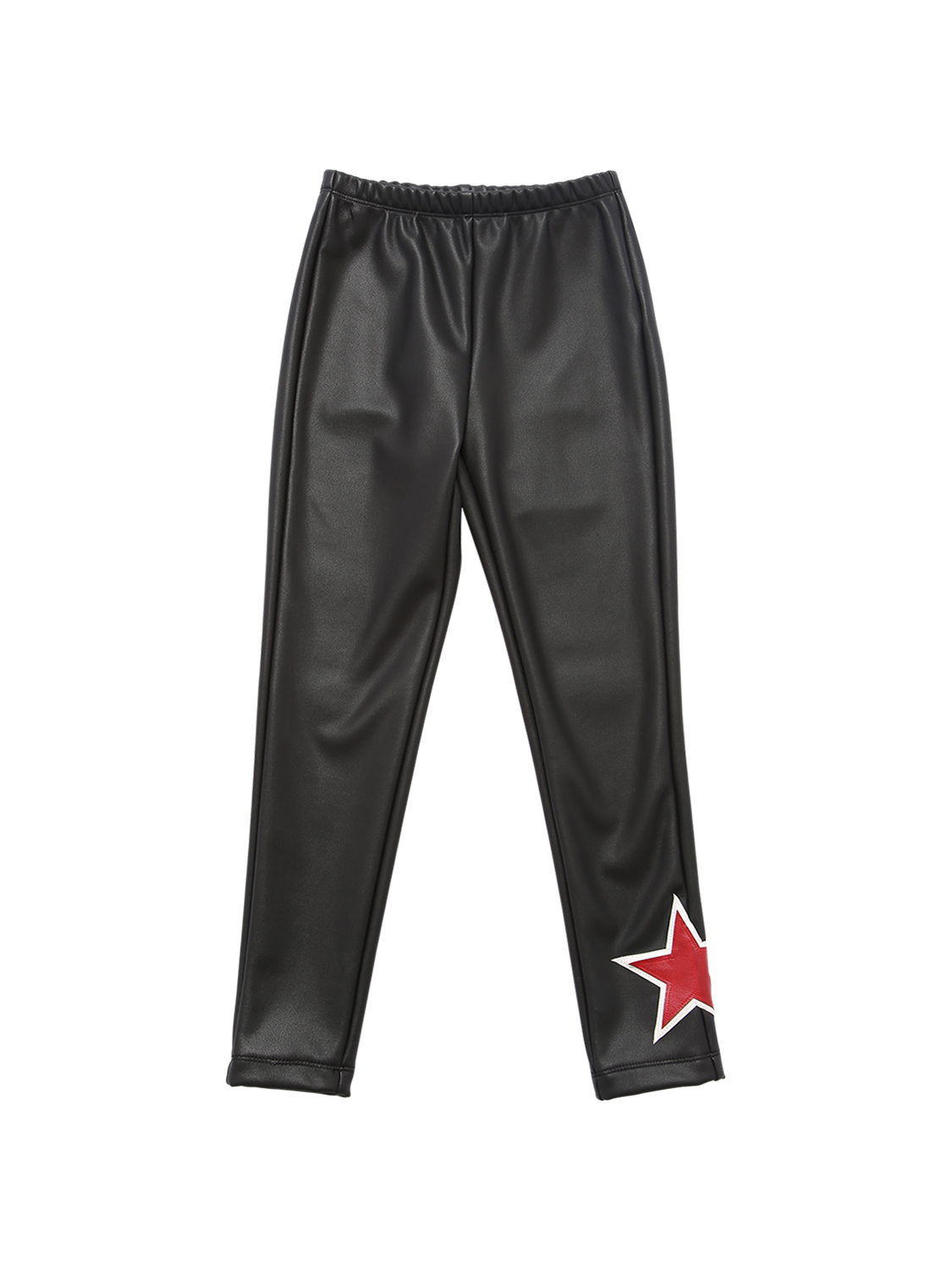 Leggings Aus Kunstleder