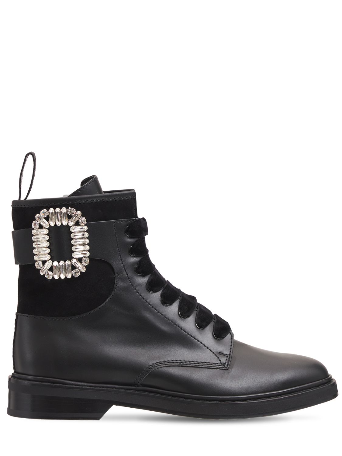 25mm Hohe Lederstiefel "viv Ranger"