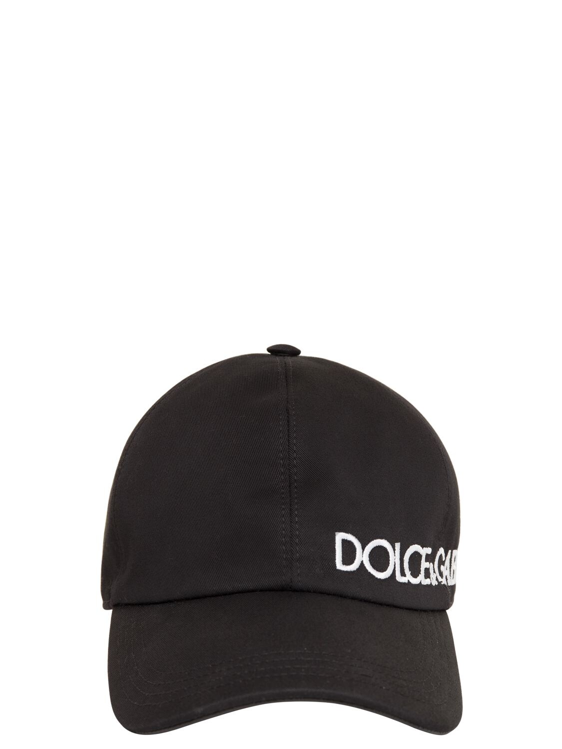 DOLCE & GABBANA LOGO刺绣棉质棒球帽,72IG2G006-TJAWMDA1