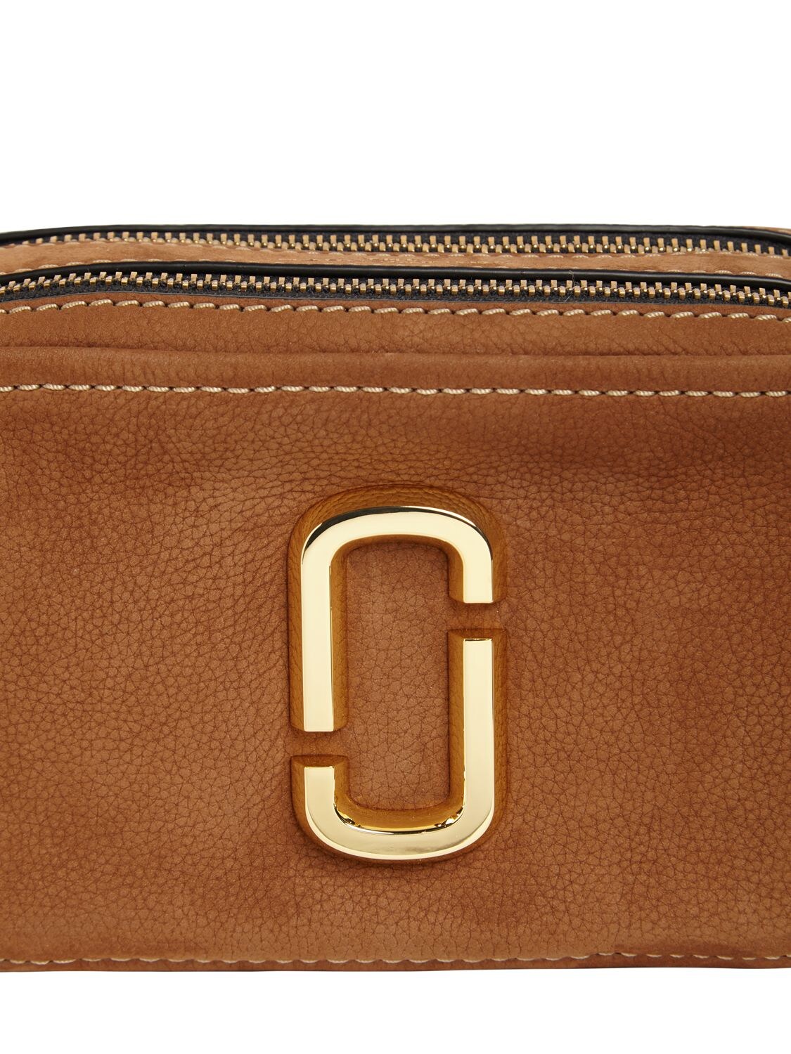 Marc Jacobs The Softshot 21 Suede Crossbody Bag in Brown