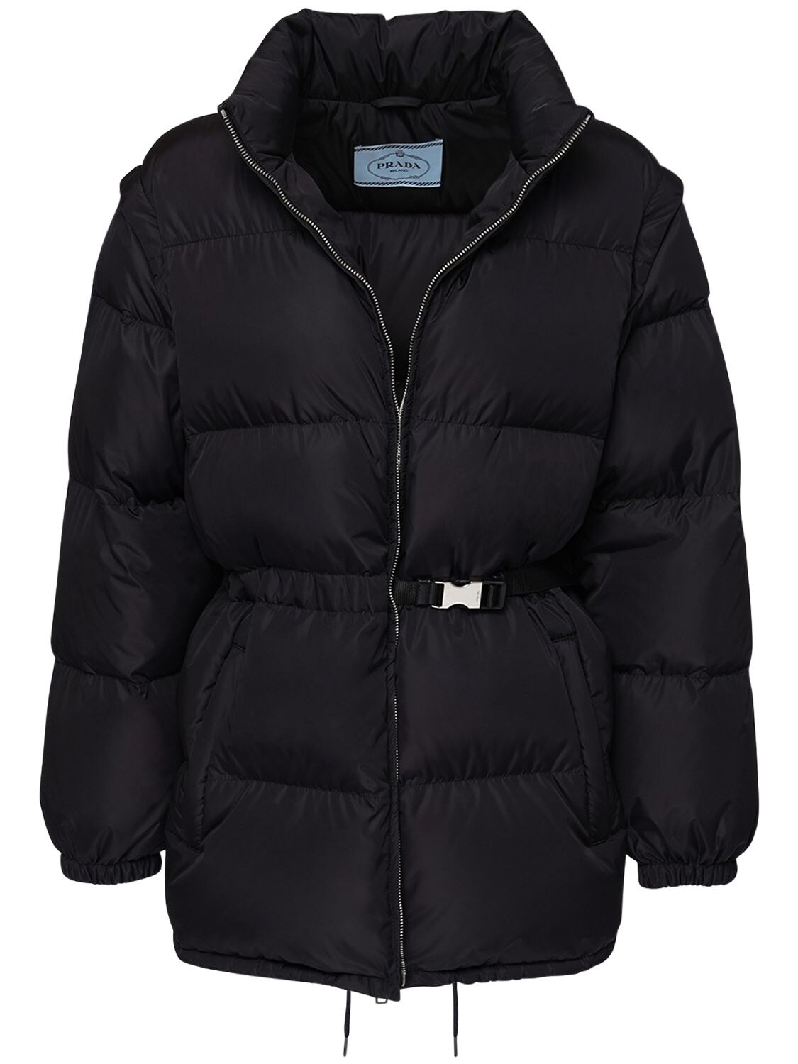 prada women's down coat