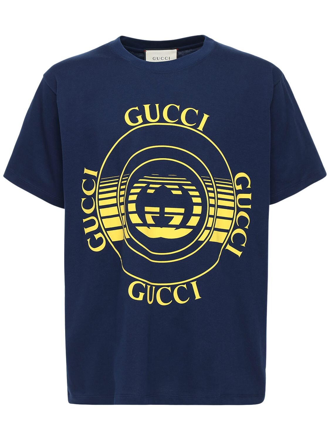 GUCCI DISCO PRINT COTTON T-SHIRT,72IH0K036-NDUZNQ2