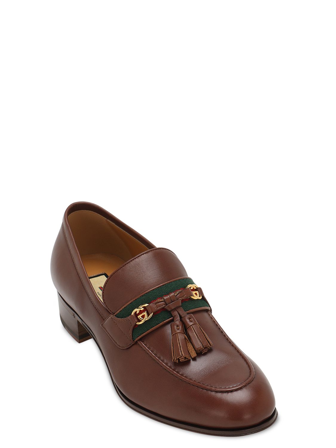 GUCCI Paride Gg \u0026 Web Leather Loafers | Smart Closet