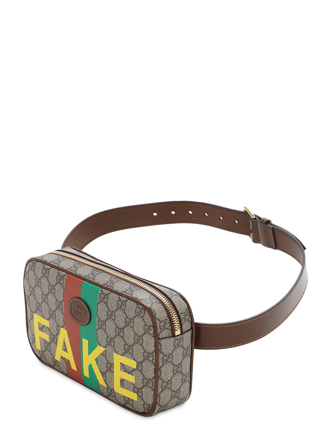 gucci gg supreme"fake not"腰包,72ih0v020-odi4ma2