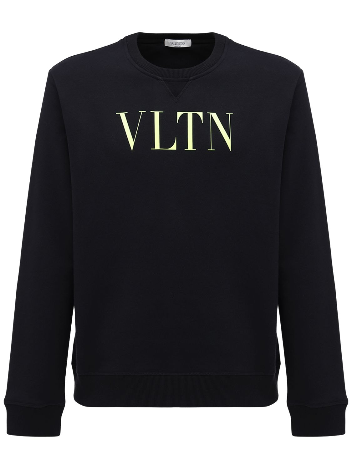 VALENTINO LOGO PRINT COTTON BLEND SWEATSHIRT,72IH0Y002-SFC40