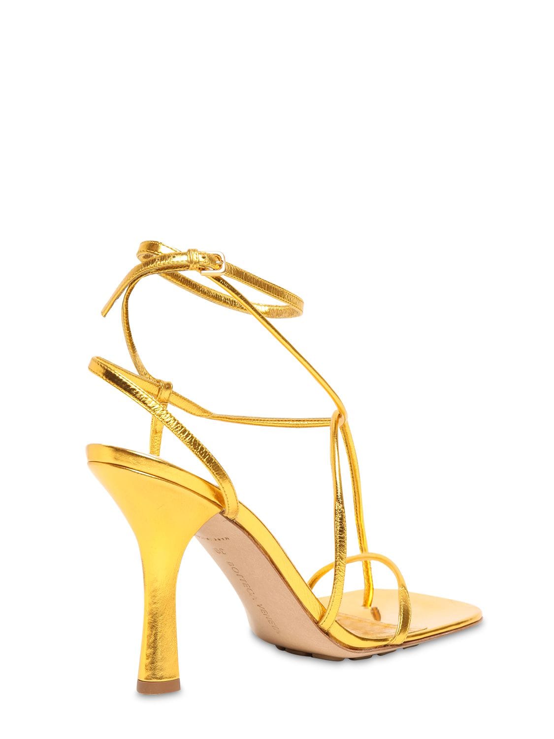 bottega veneta sandals yellow