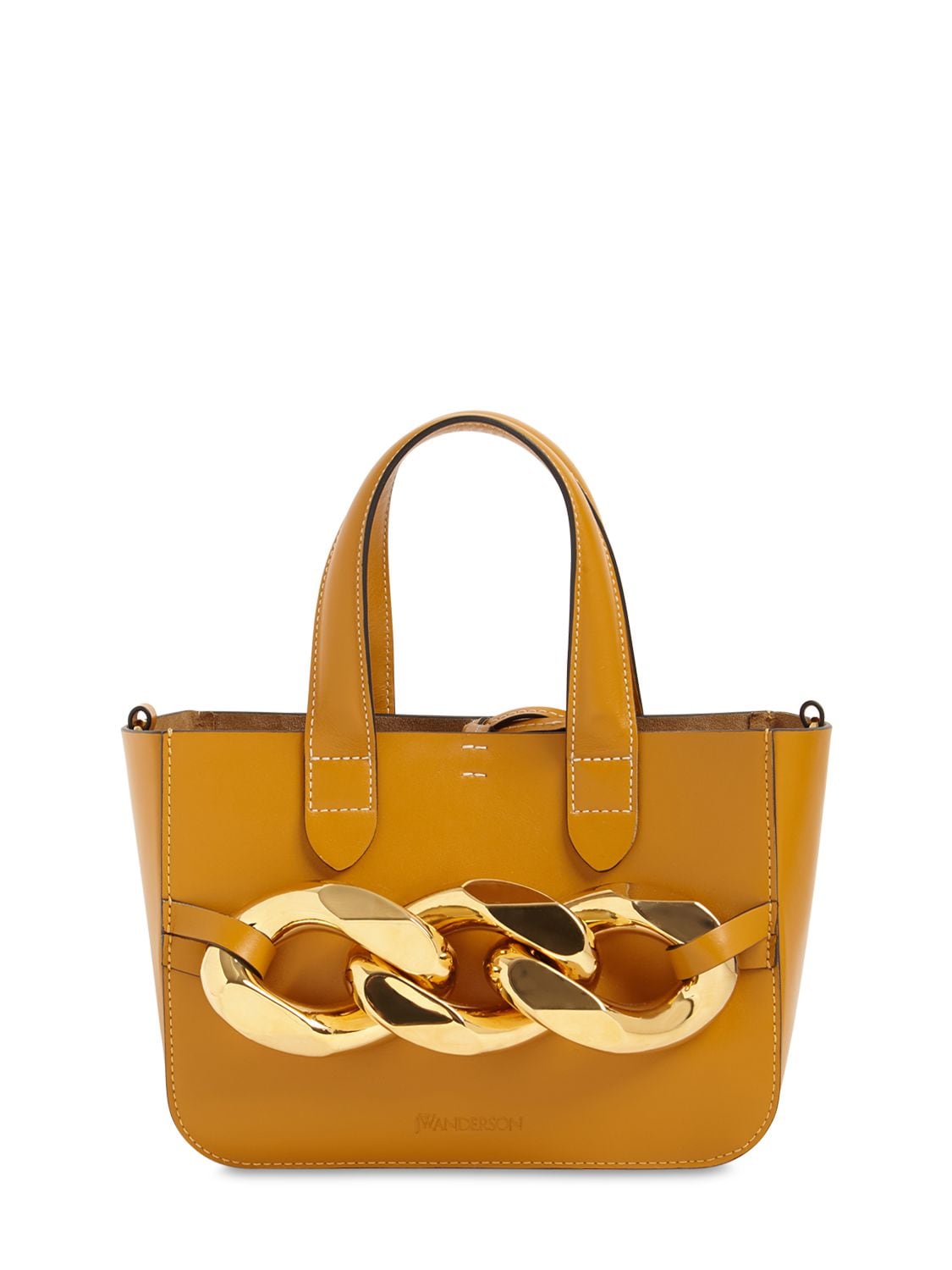 mustard chain bag