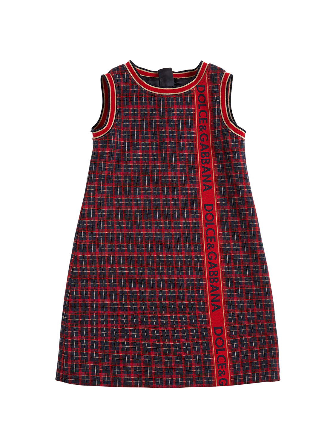 Strickkleid Aus Baumwolle Mit Logoband