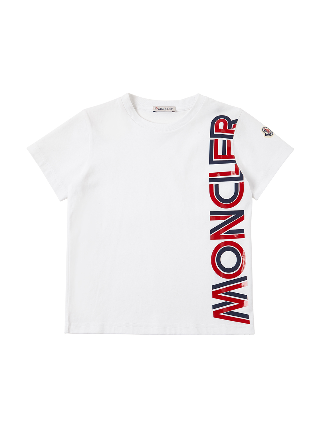 T-shirt Aus Baumwolljersey Mit Logodruck