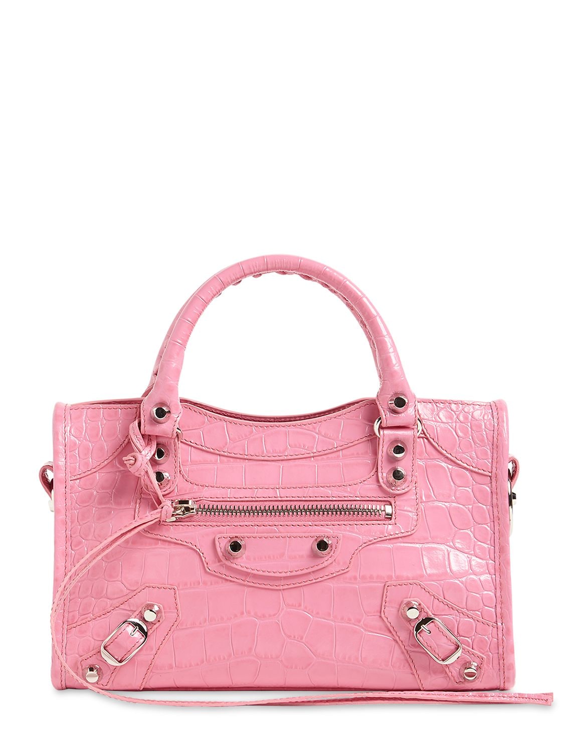 balenciaga mini pink bag