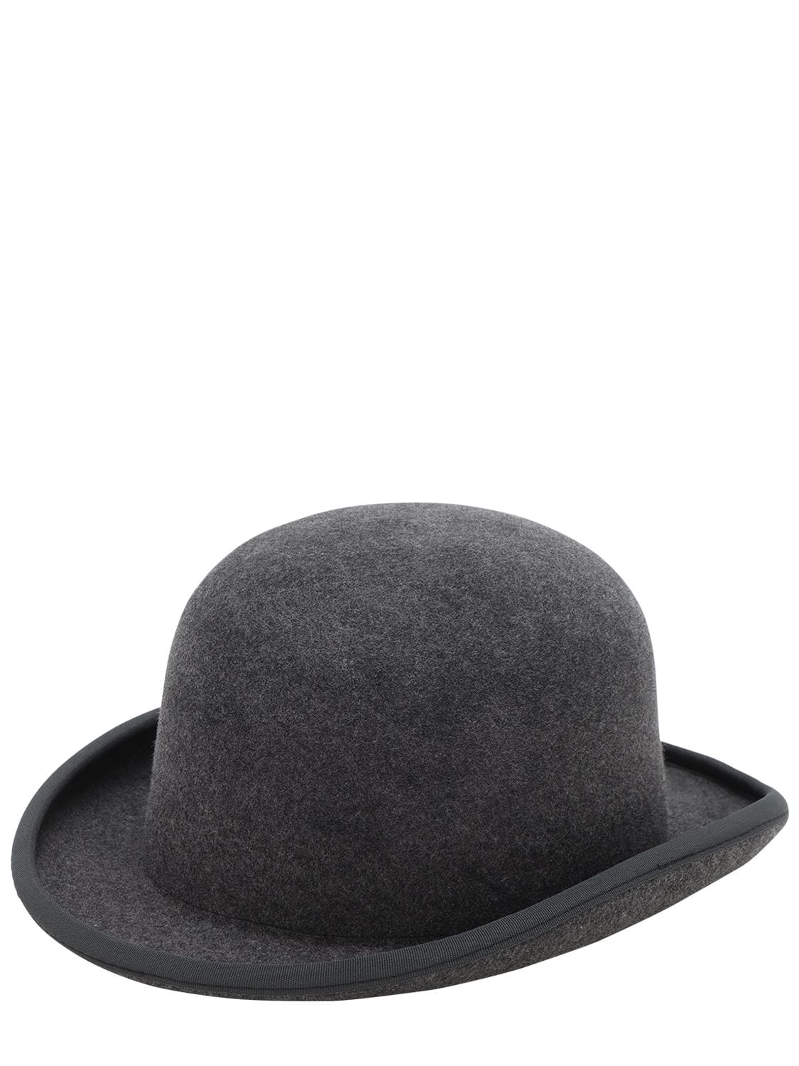 Ami Alexandre Mattiussi Wool Hat In Grey