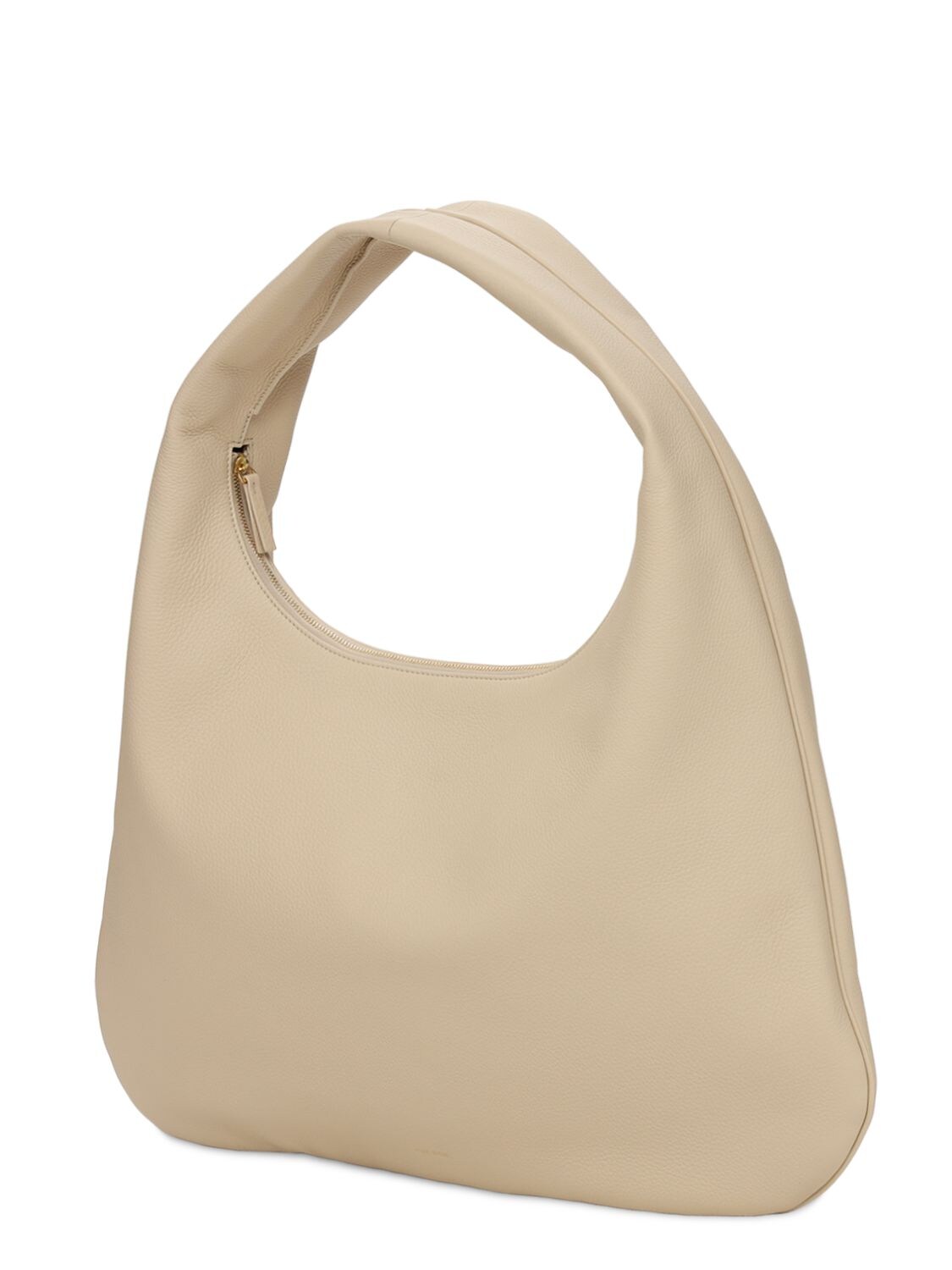 The Row Everyday Textured-leather Shoulder Bag In Camel