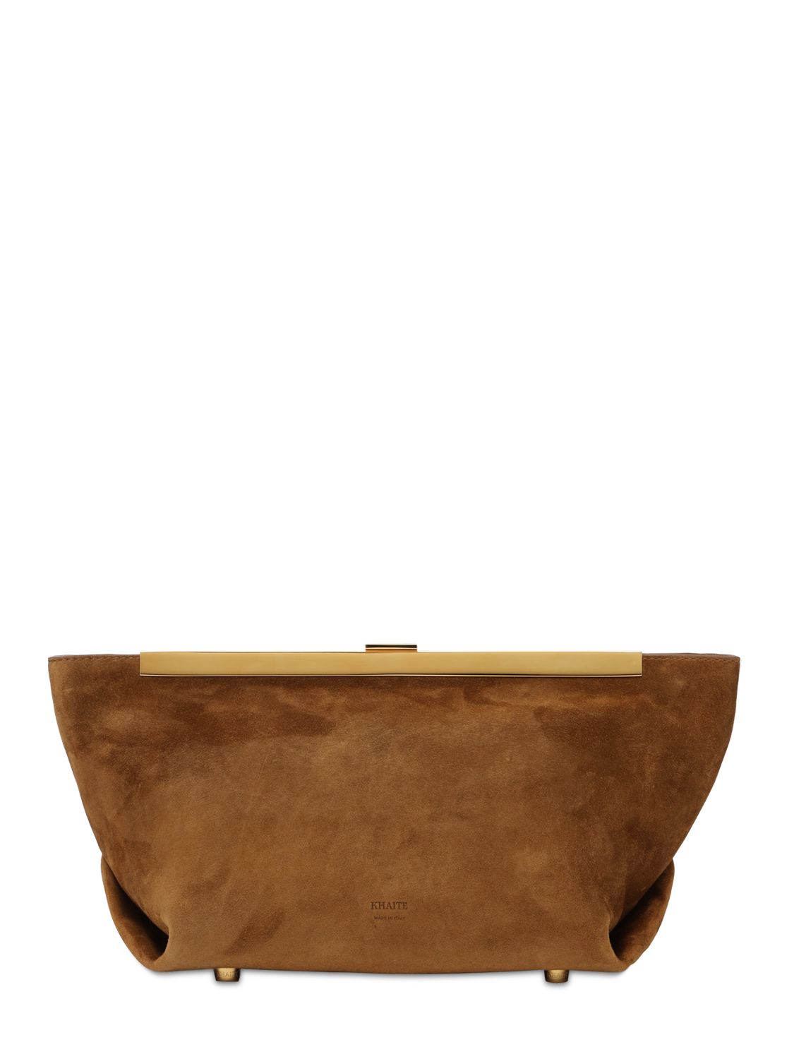 Clutch Aus Veloursleder „aimee Frame“