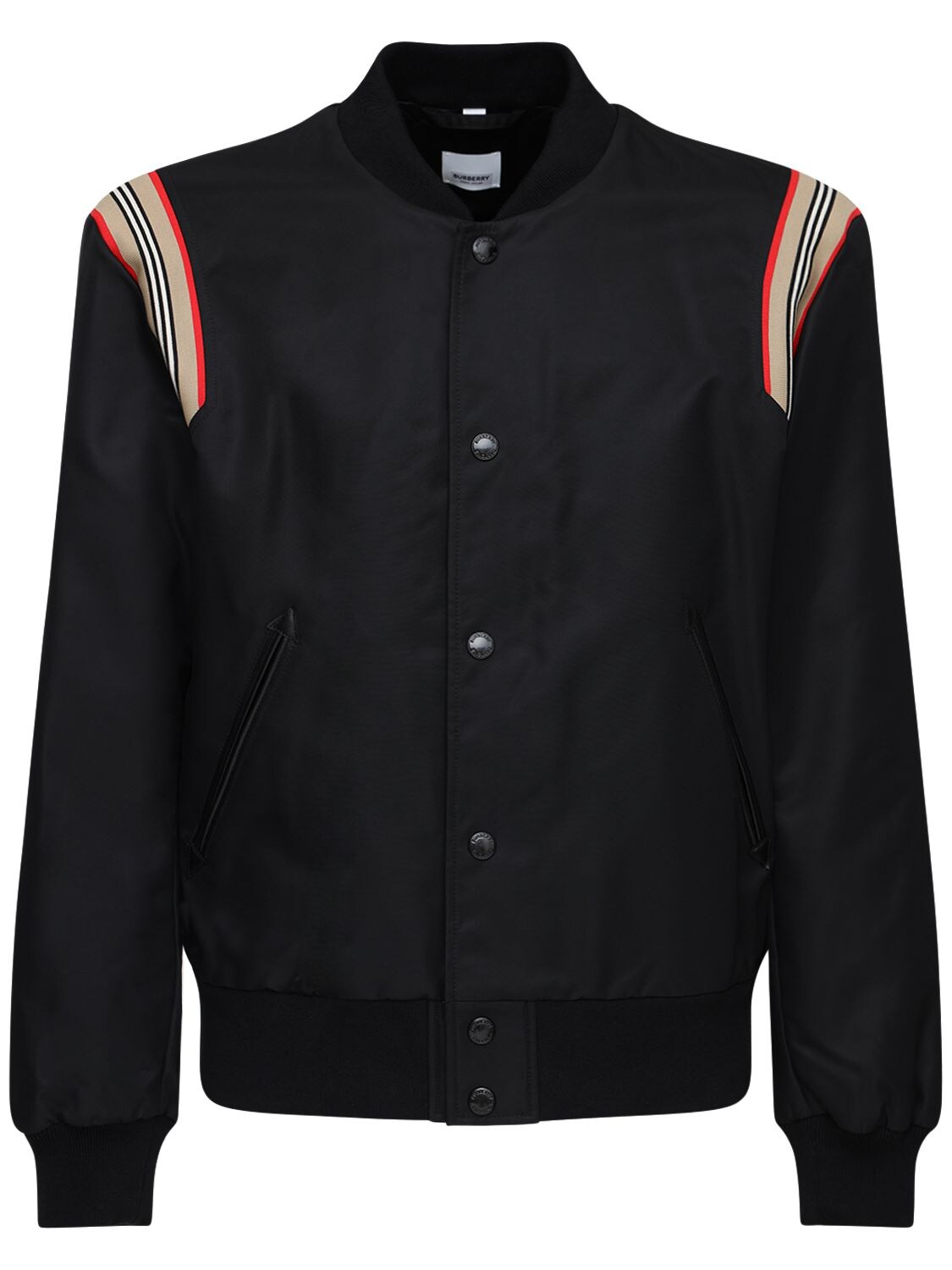 BURBERRY HERITAGE STRIPE NYLON BOMBER JACKET,72IJSJ079-QTEXODK1