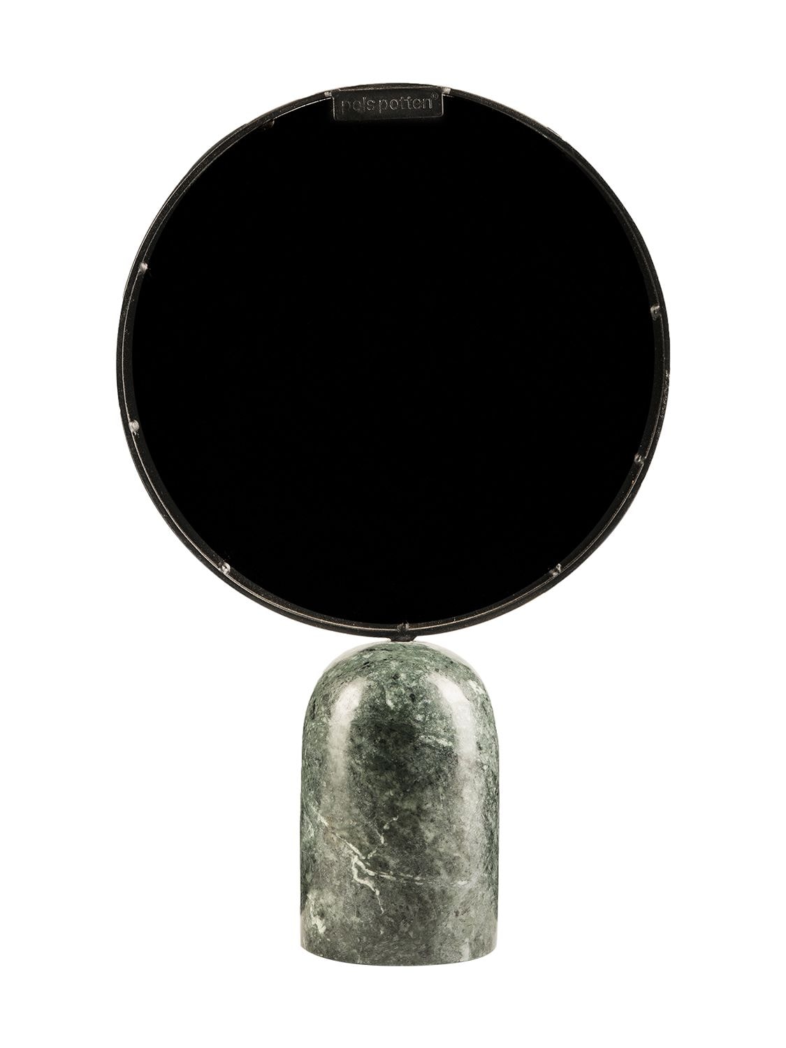 Shop Polspotten Round Mirror W/ Green Marble