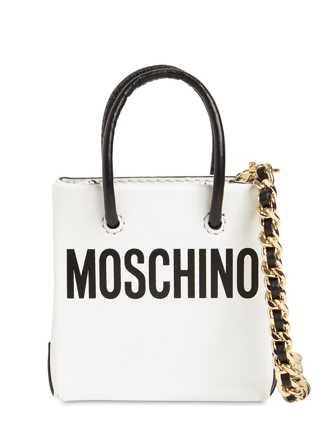 Borsa "micro Shopping" In Pelle