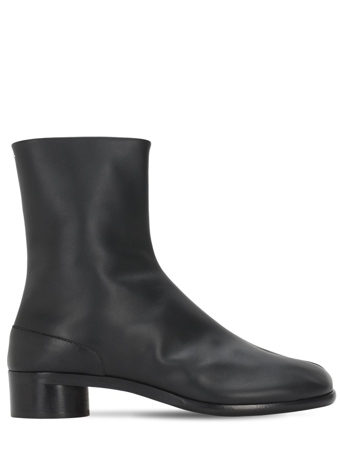 30mm Tabi Leather Ankle Boots
