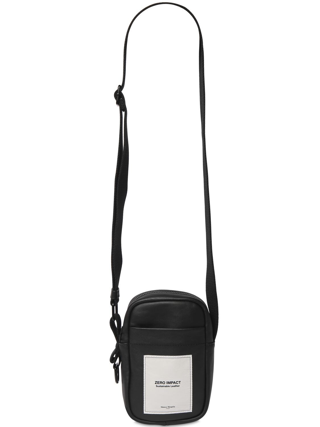 Maison Margiela Eco Leather Mini Camera Bag In Black