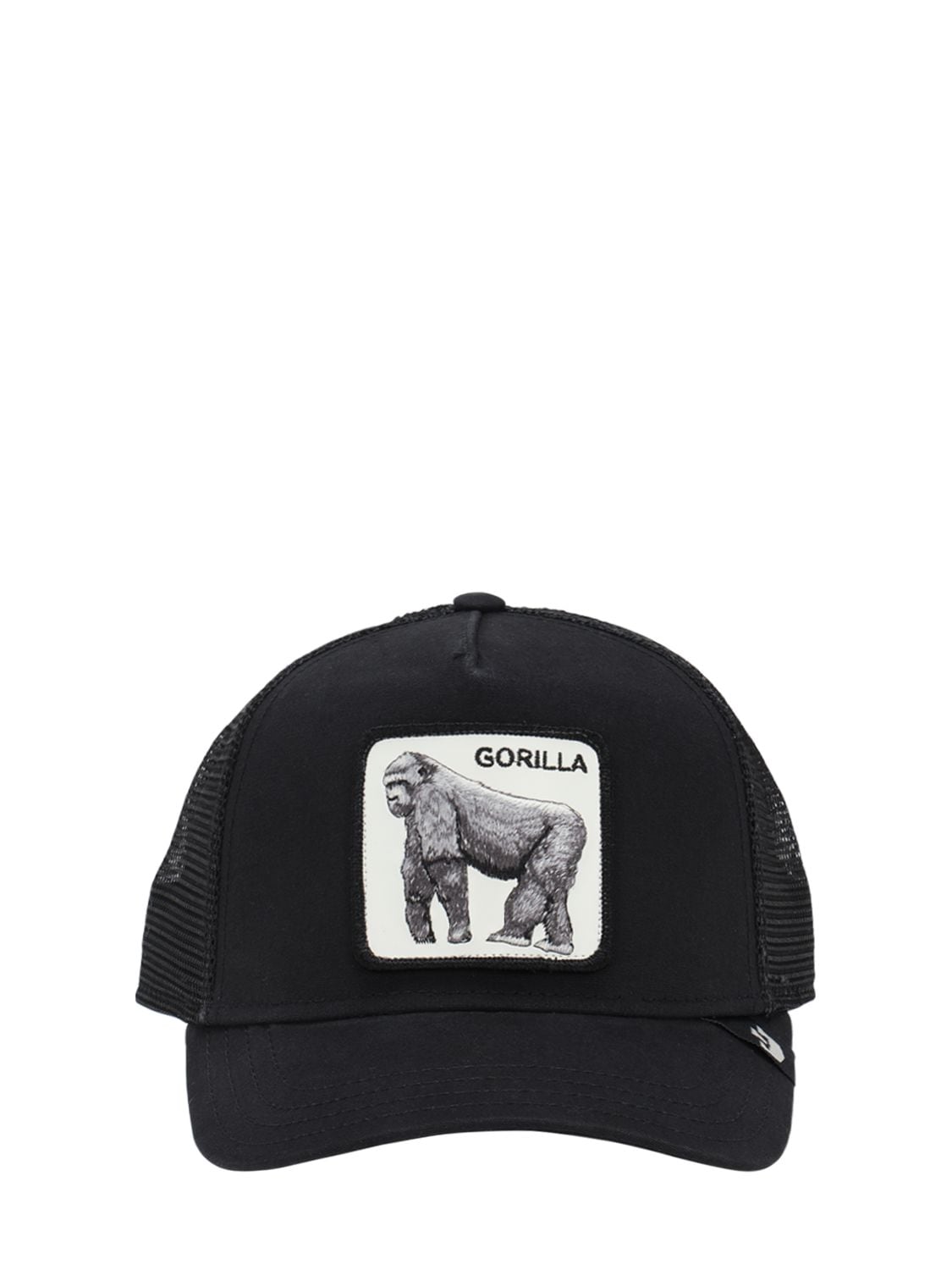 Goorin Bros King Of The Jungle Trucker Hat In Black