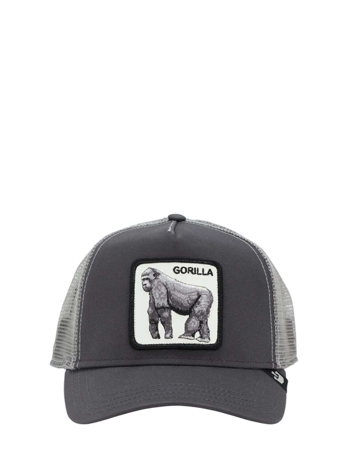 Goorin Bros King Of The Jungle Trucker Hat In Grey