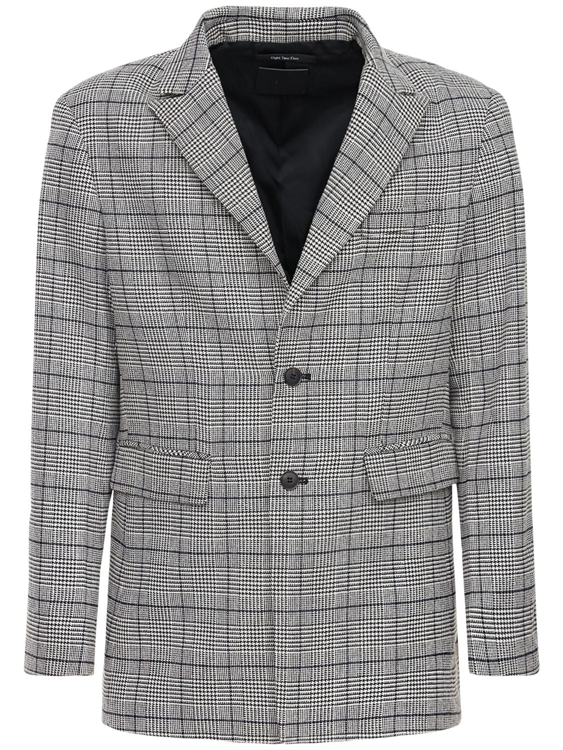 825 Prince Of Wales Single Breasted Jacket In Multicolor
