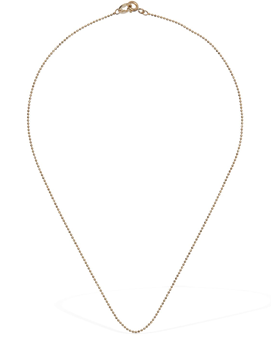 Image of 35cm 18kt Gold Nude Choker