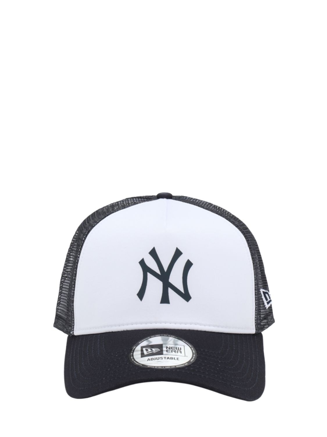 New Era New York Yankees Trucker Cap In White,navy