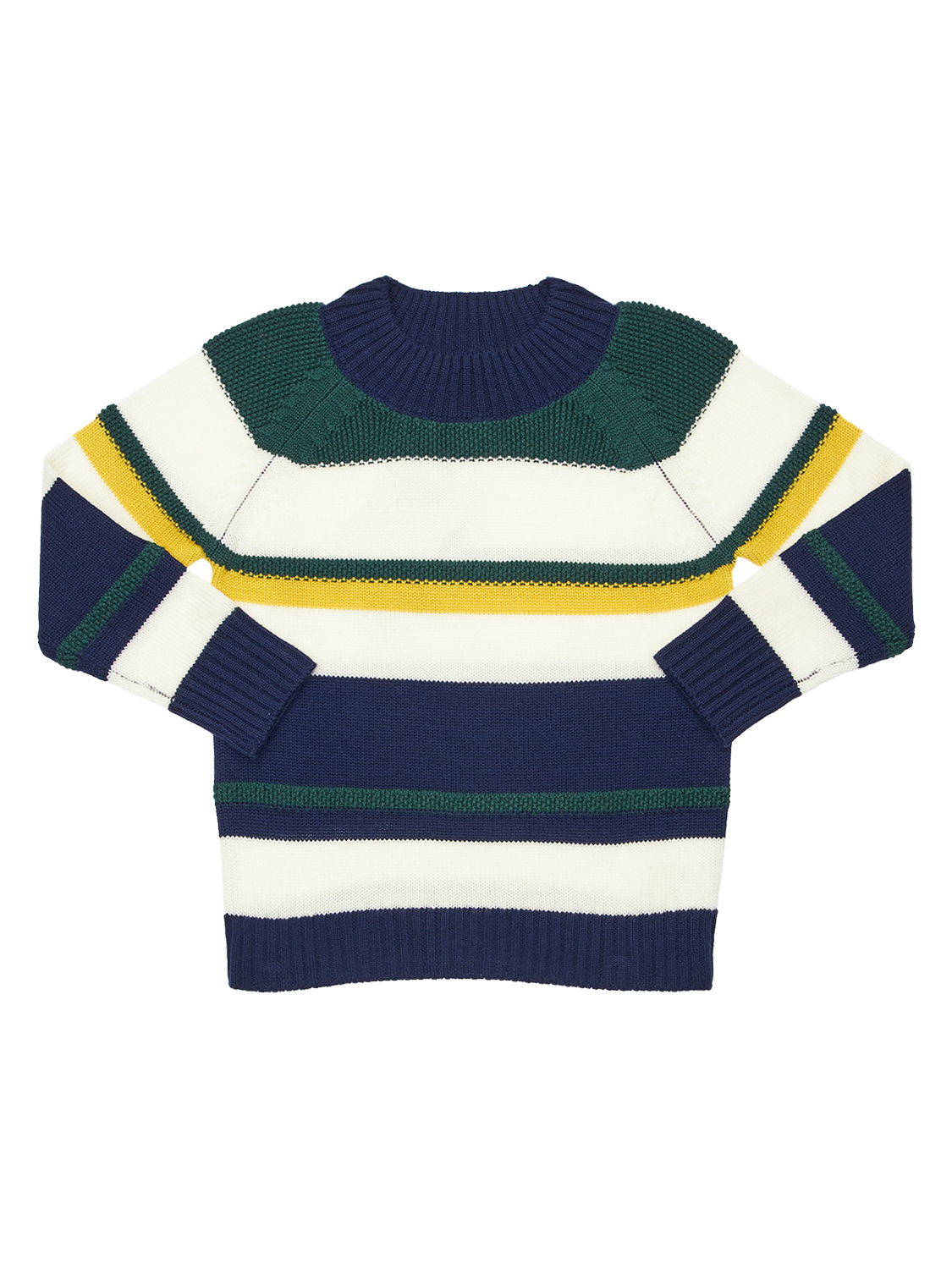 Sweater Aus Wollstrick Mit Streifen „noah“