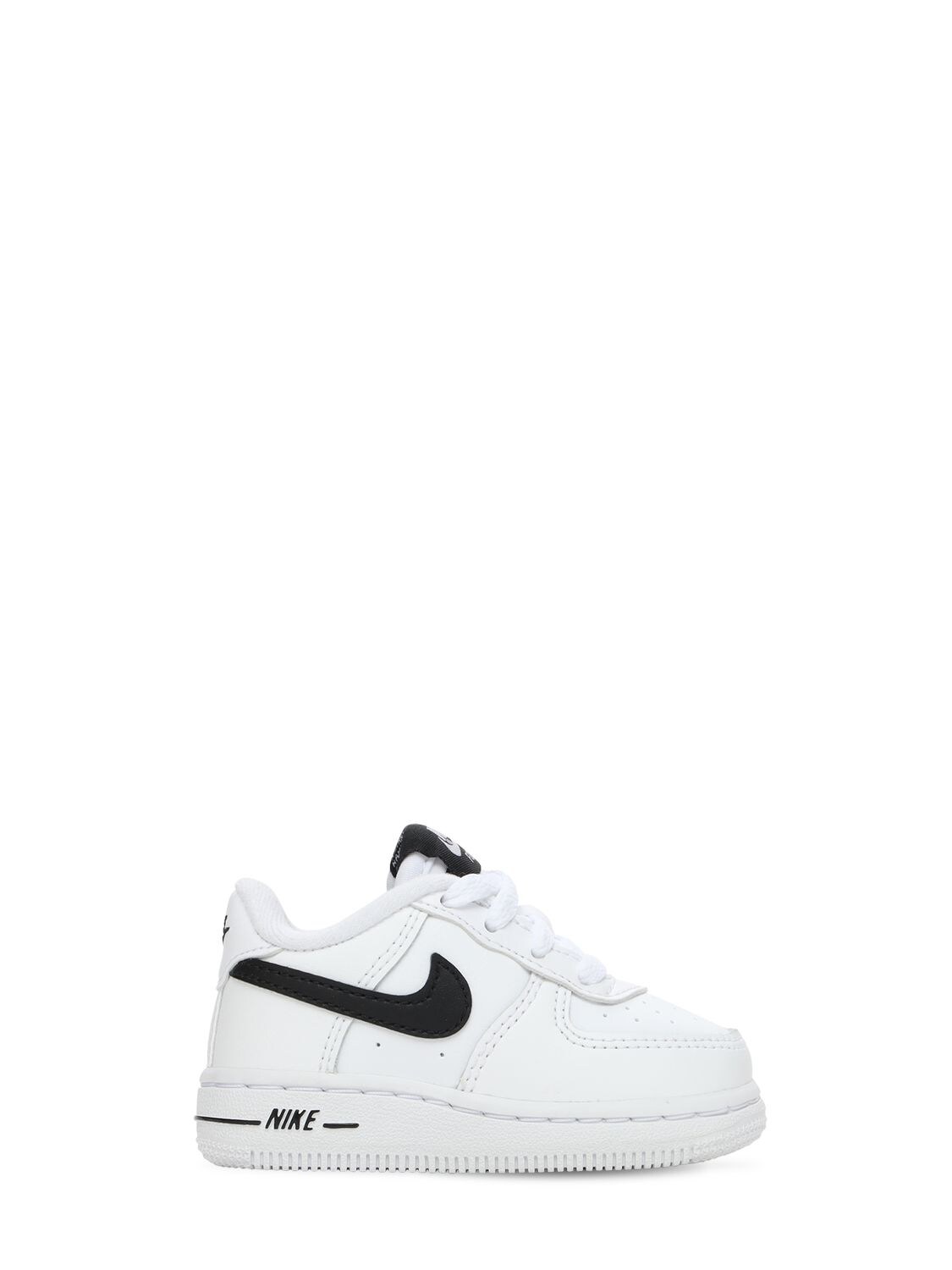 Nike Kids' “ Force 1”运动鞋 In White,black