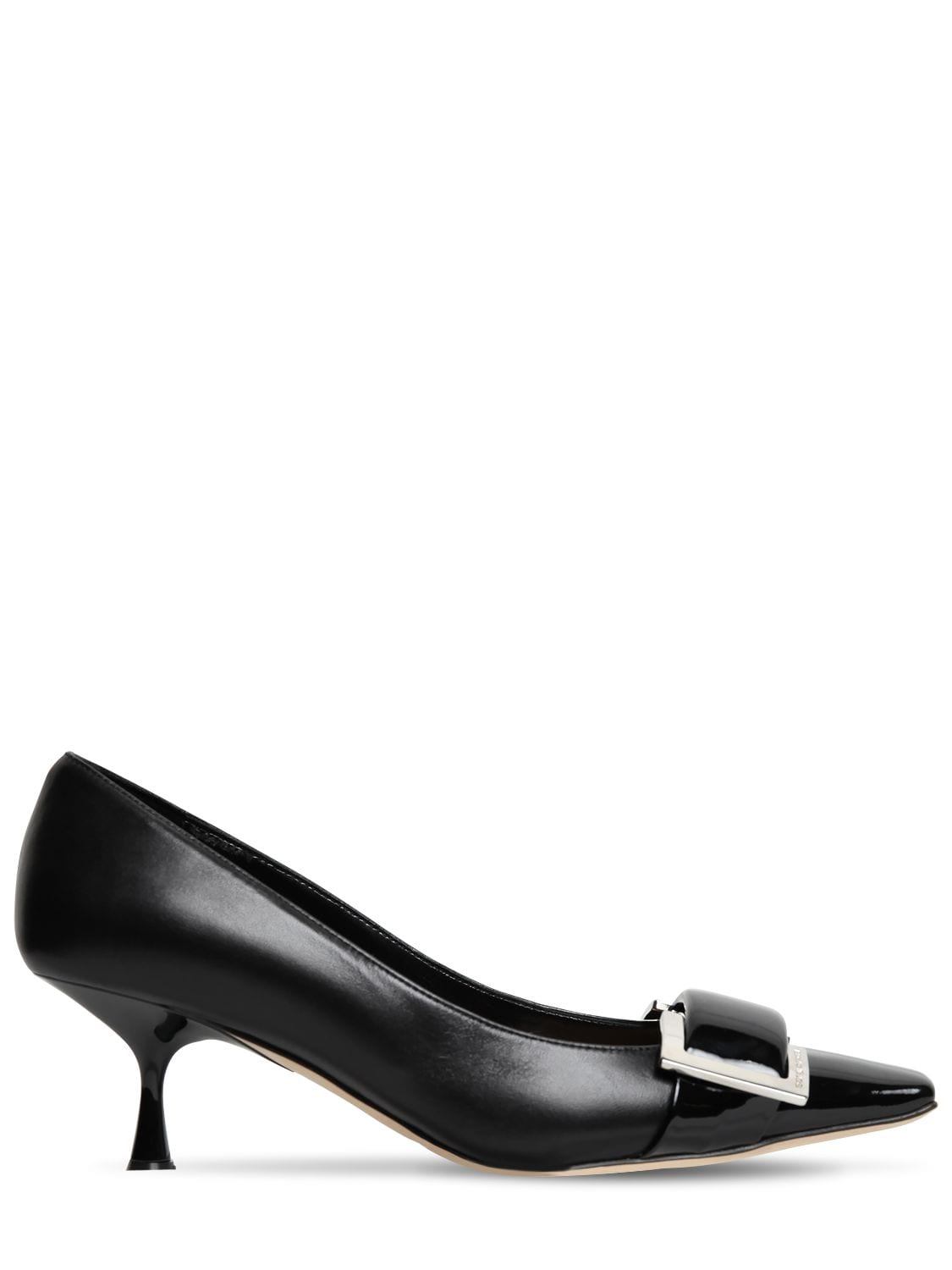 Sergio Rossi 60mm Archive Leather Pumps In Black