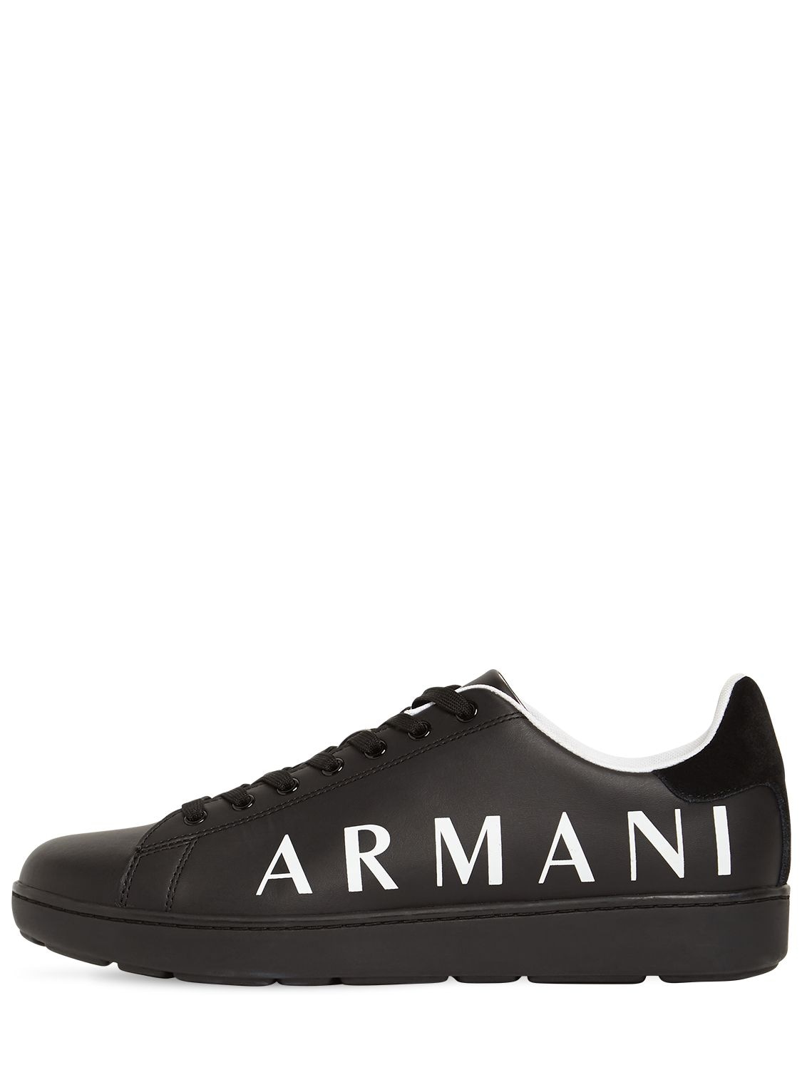 armani exchange lace up sneaker