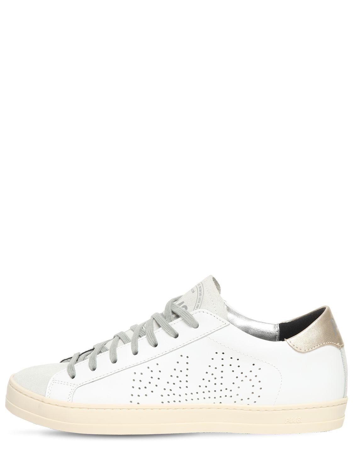 P448 20MM JOHN LEATHER & SUEDE SNEAKERS,72IMUH001-V0HJL1BMQQ2